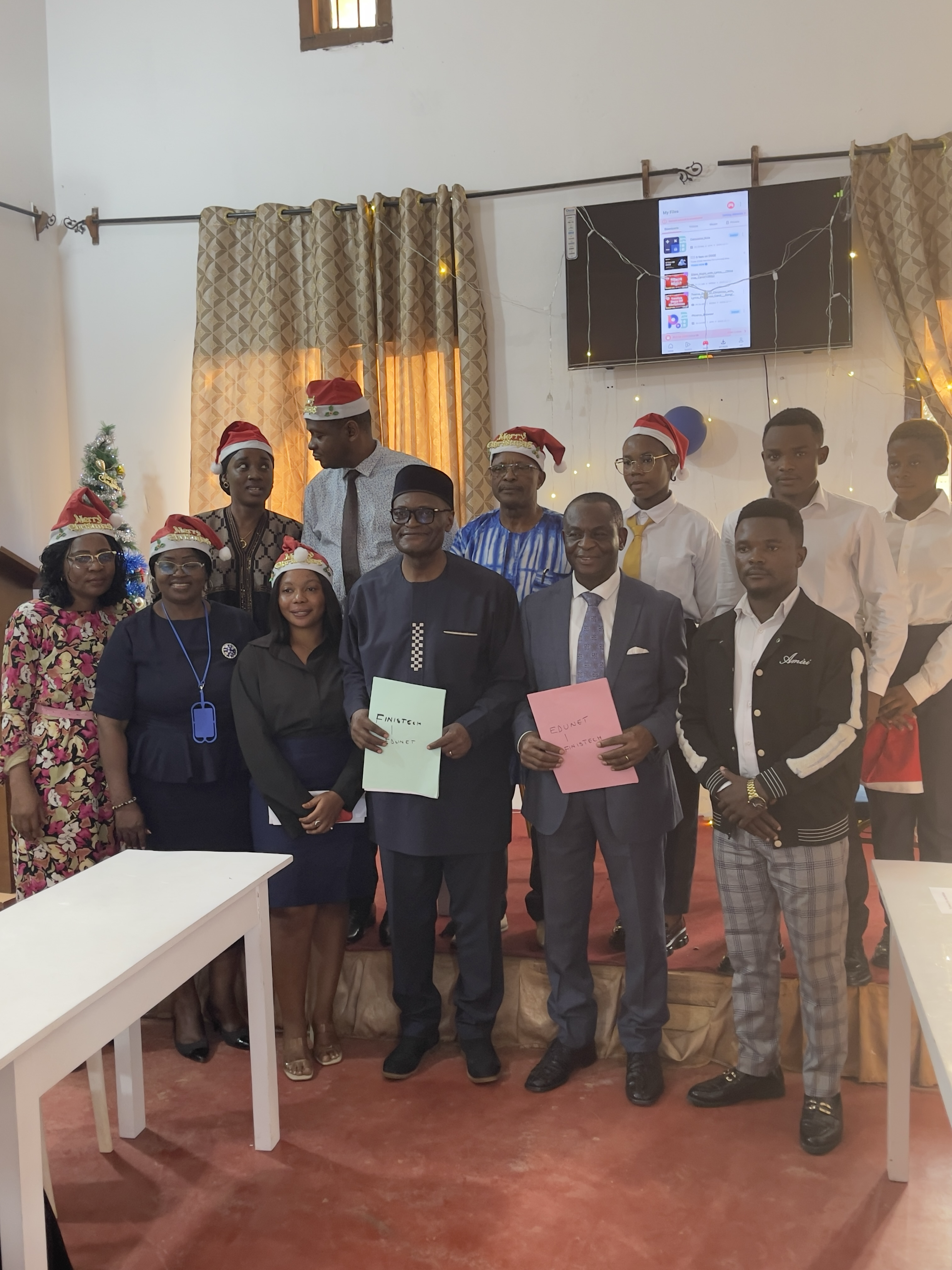 Edunet Solutions GMBH and FINISTECH University Sign MOU BIGMANSCHOOLS